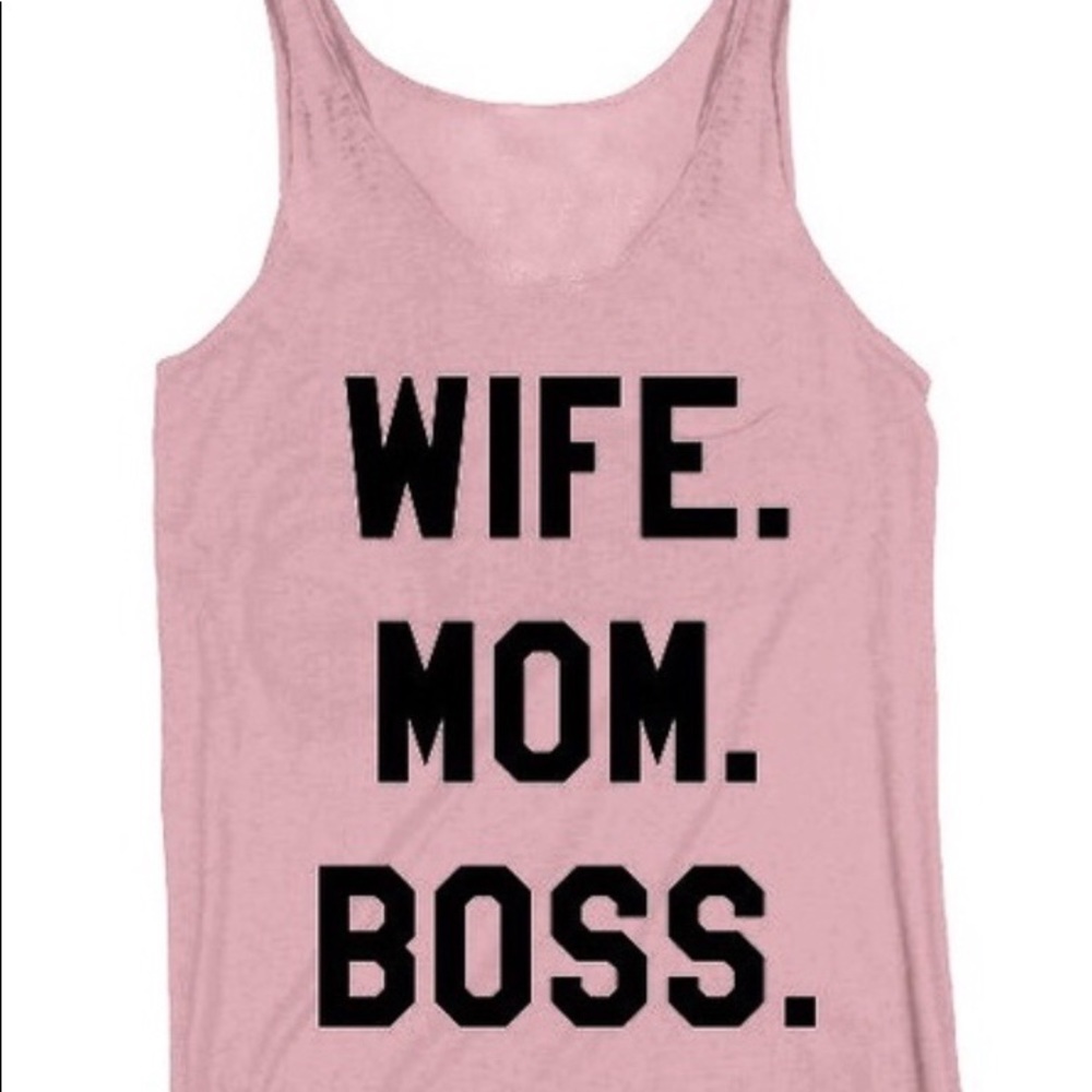 Women’s Wife,Mom,Boss Tank